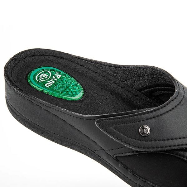 Muya 33204 Hazar Siyah Kadın Kemik Çıkıntısı Terlik