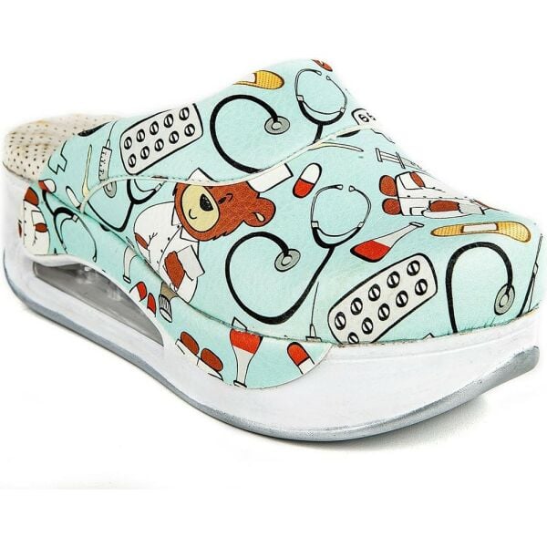 Muya 32230 Stand Yeşil Kadın Air Taban Sabo Terlik