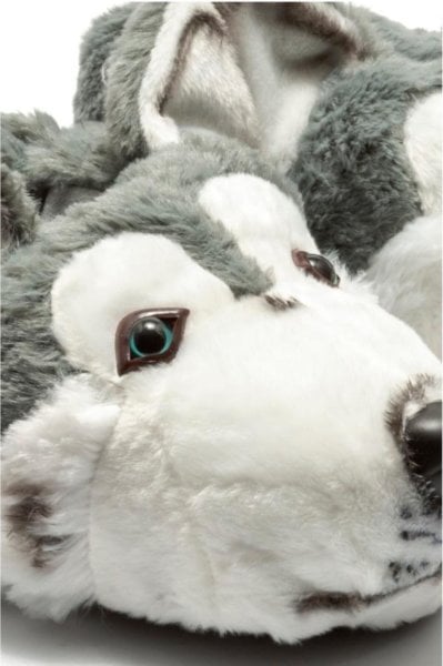 Twigy YY0272 Tw Siberia Beyaz Hayvan Figürlü Kadın Panduf