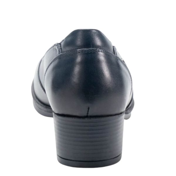 Forelli 57202-G Levin Lacivert Kadın Comfort Deri Ayakkabı