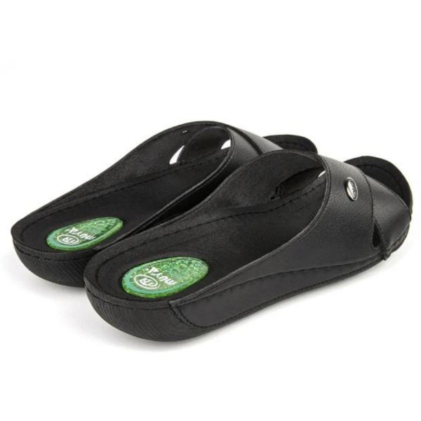 Muya 31124 Cyrus Siyah Kadın Anatomik Topuk Dikeni Terlik