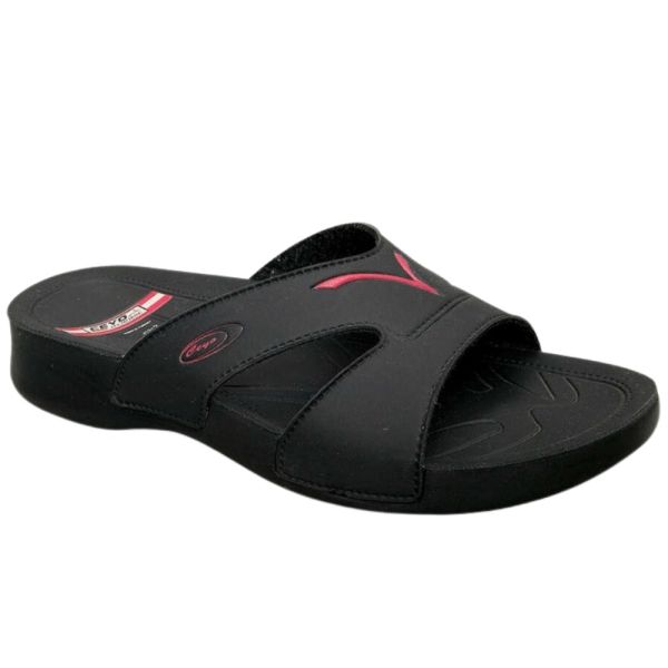 Ceyo 3400-2 Siyah Kadın Anatomik Terlik