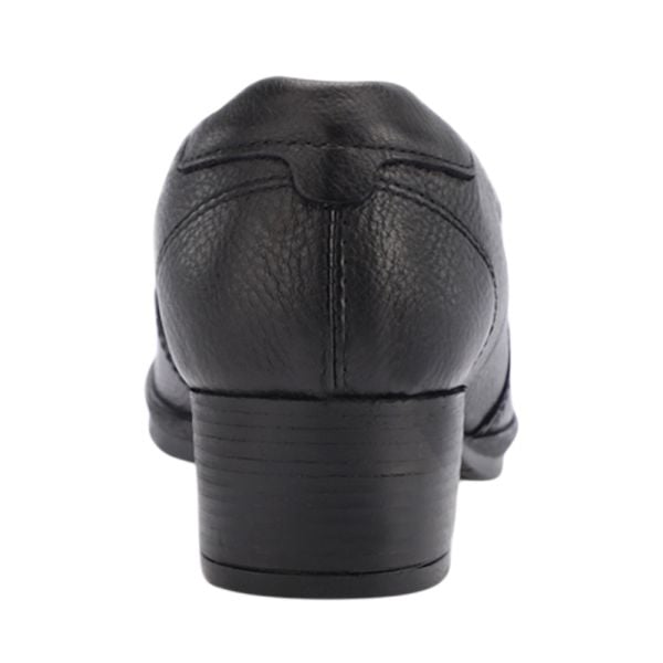 Forelli 57203-G Piloyd Siyah Kadın Comfort Deri Ayakkabı