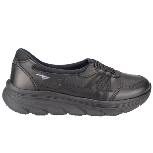 Forelli 31105-G Daxi Siyah Kadın Comfort Deri Ayakkabı