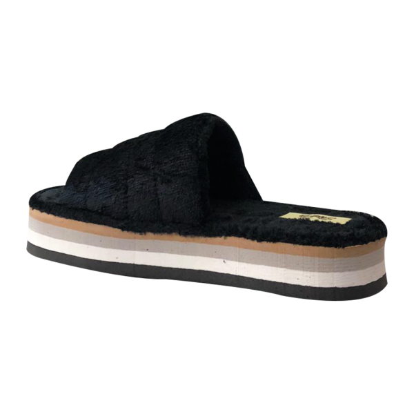 Cex Siyah Kadın Topuklu Ev İçi Terlik