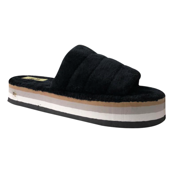 Cex Siyah Kadın Topuklu Ev İçi Terlik