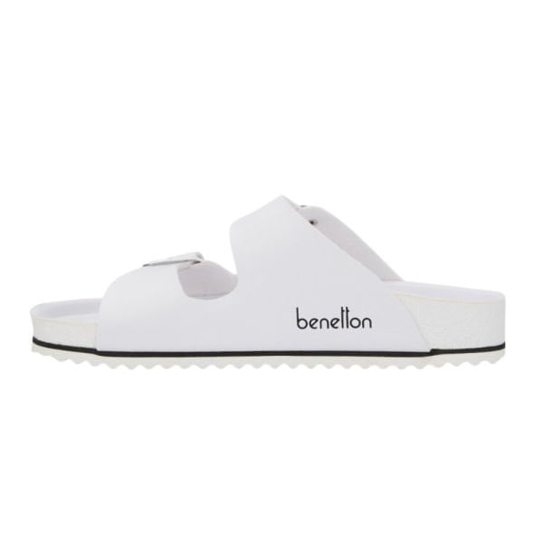 Benetton BN-1322 Beyaz Erkek Günlük Terlik