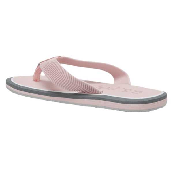 U.S Polo Assn Veggie 2FX Pembe Kadın Parmak Arası Terlik