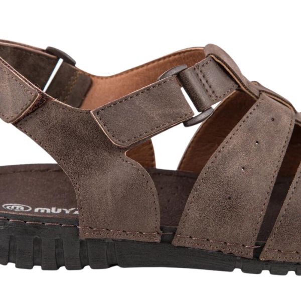 Muya 31418 Troy Kahve Erkek Anatomik Sandalet