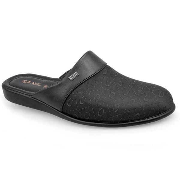 Ceyo 9823-2 Siyah Erkek Ev İçi Terlik