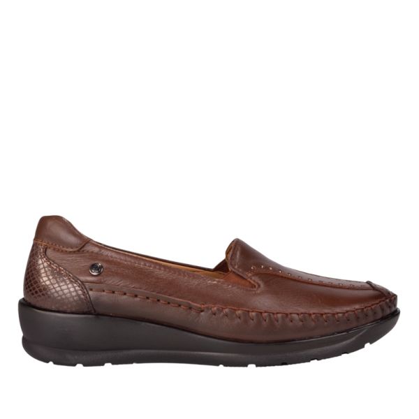 Forelli 55022-H Lina Taba Kadın Comfort Deri Ayakkabı