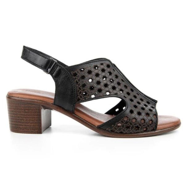 Hush Puppies 624216 Fito Siyah Kadın Anatomik Sandalet