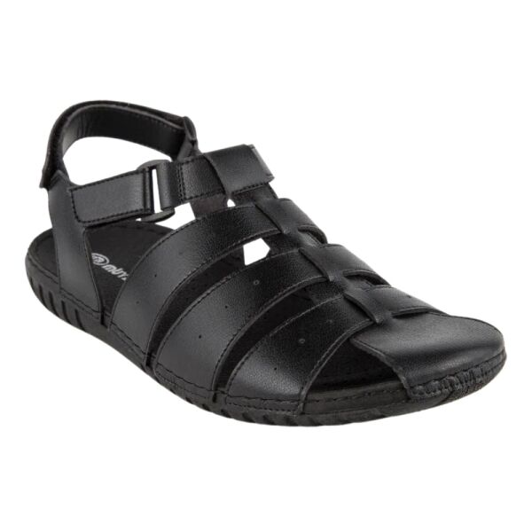 Muya 31418 Troy Siyah Erkek Anatomik Sandalet
