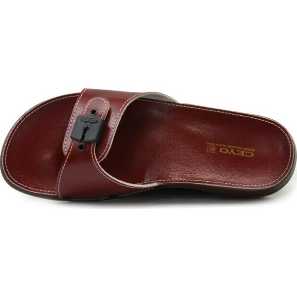 Ceyo 6500 Minelli Bordo Kadın Anatomik Terlik