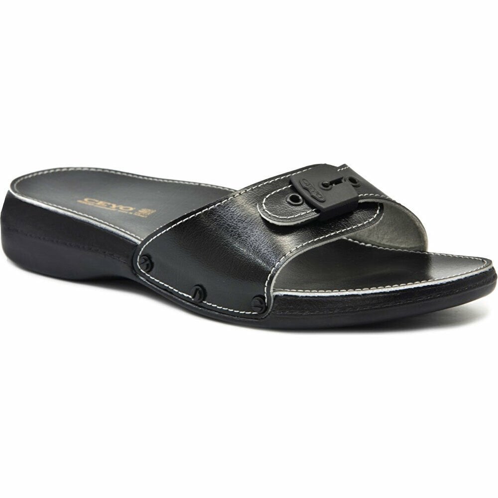 Ceyo 6500 Minelli Siyah Kadın Anatomik Terlik