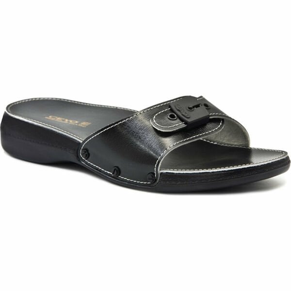 Ceyo 6500 Minelli Siyah Kadın Anatomik Terlik