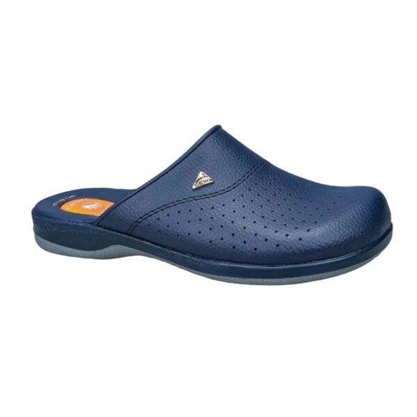 Ceyo 9846 Flex-1 Lacivert Erkek Anatomik Jel Taban Sabo Terlik