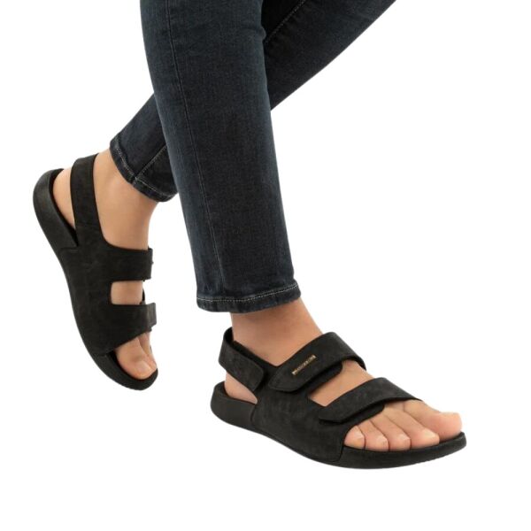 Muya 31406 Avada Siyah Erkek Anatomik Sandalet
