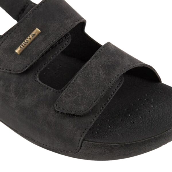 Muya 31406 Avada Siyah Erkek Anatomik Sandalet