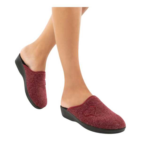 Muya 32922 Mochi Bordo Kadın Ev İçi Terlik