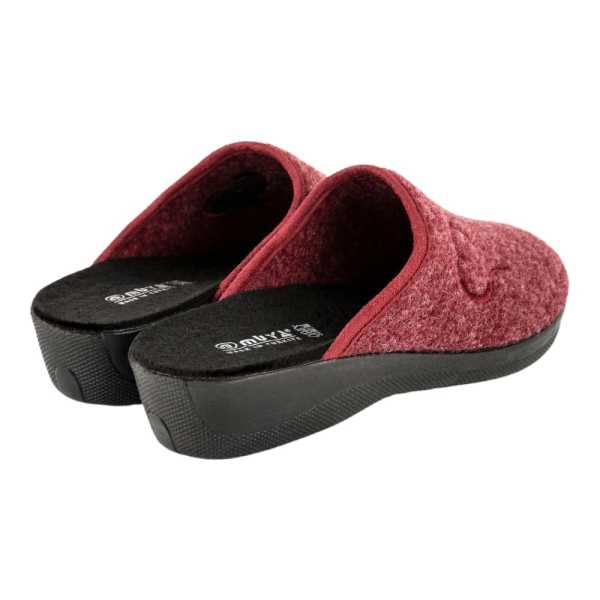 Muya 32922 Mochi Bordo Kadın Ev İçi Terlik