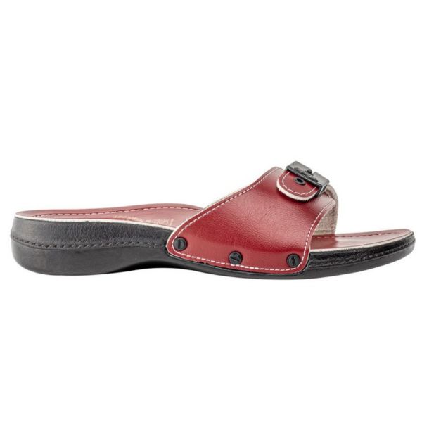 Ceyo 6500-1 Minelli Bordo Kadın Anatomik Terlik