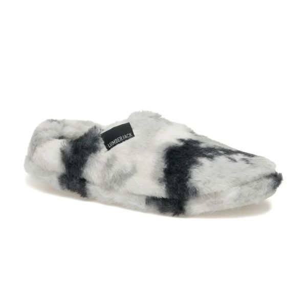 Lumberjack Yunye 2PR Siyah Kadın Ev İçi Terlik