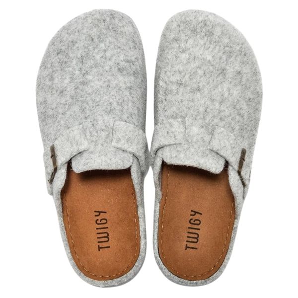 Twigy AA0193 Tw Tuana Gri Kadın Ev İçi Terlik