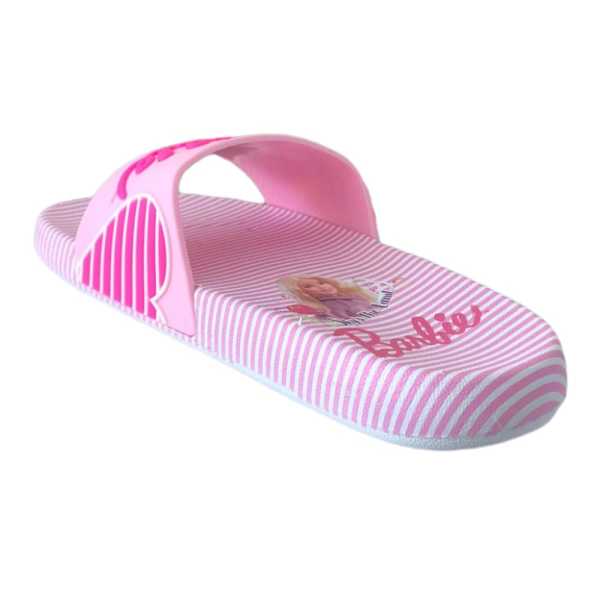 Gezer 14224 Pembe Barbie Çocuk Kaydırmaz Plaj Terlik
