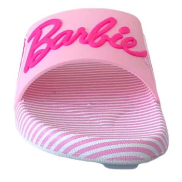Gezer 14224 Pembe Barbie Çocuk Kaydırmaz Plaj Terlik
