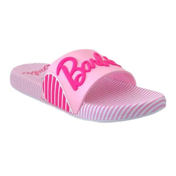 Gezer 14224 Pembe Barbie Çocuk Kaydırmaz Plaj Terlik