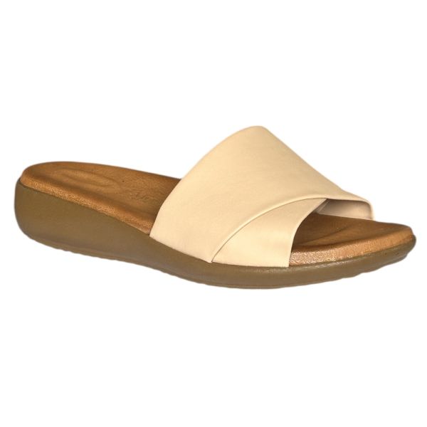 Cex 25Y TRV-9 Krem Kadın Günlük Terlik