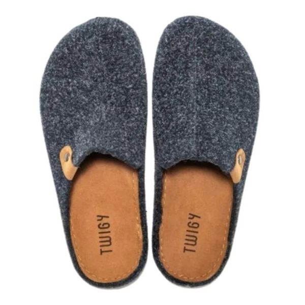 Twigy AA0441 Tw Mati Lacivert Erkek Ev İçi Terlik