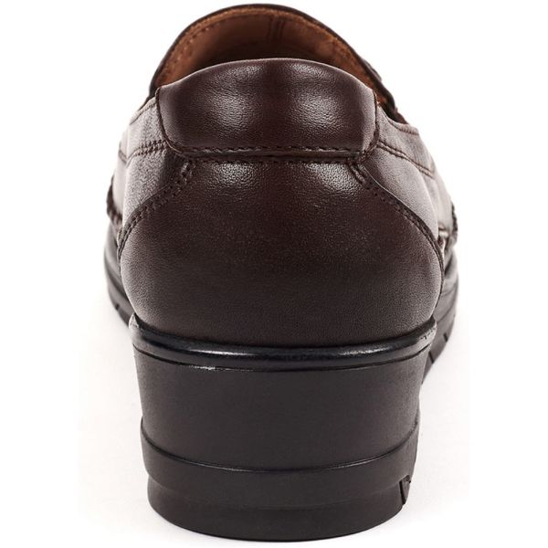 Forelli 25182-H Moriza Kahve Kadın Comfort Deri Ayakkabı