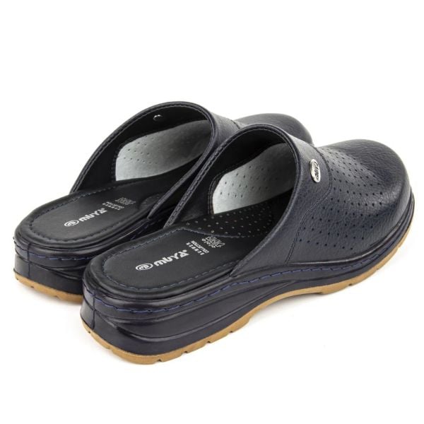 Muya 31320 Lacivert Erkek Ortopedik Sabo Terlik