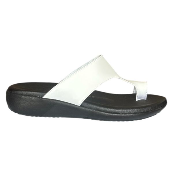 Cex 25Y TRV-3 Beyaz Kadın Parmak Arası Terlik