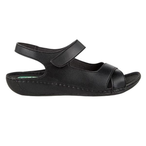 Muya 31123 Capella Siyah Kadın Anatomik Topuk Dikeni Sandalet