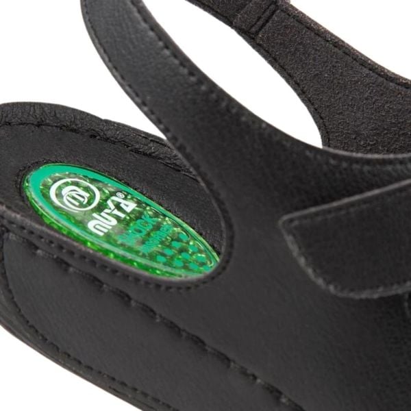 Muya 31123 Capella Siyah Kadın Anatomik Topuk Dikeni Sandalet