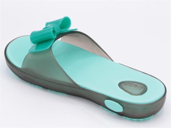 Defa 1835 Fiyonklu Yeşil Çocuk Havuz/Deniz Terlik