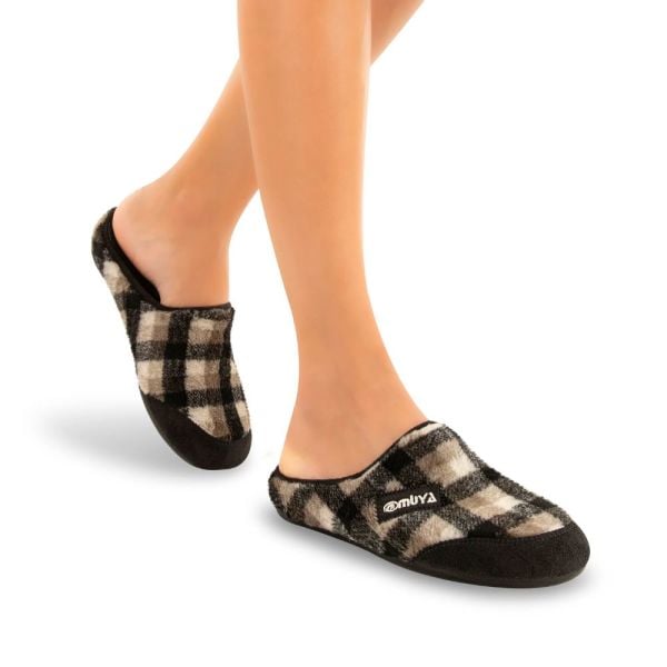 Muya 31901 Merida Siyah Kadın Ev İçi Terlik