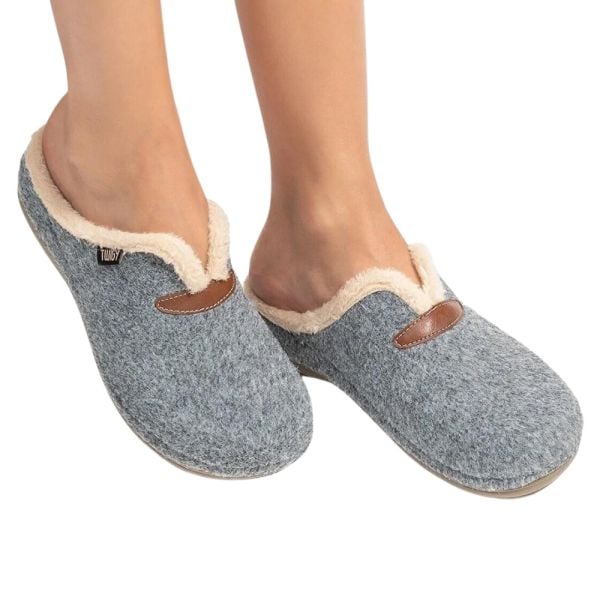 Twigy AA0153 Tw Mari 22 Gri Kadın Ev İçi Terlik