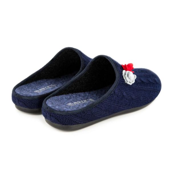 Muya 31902 Melody Lacivert Kadın Ev İçi Terlik