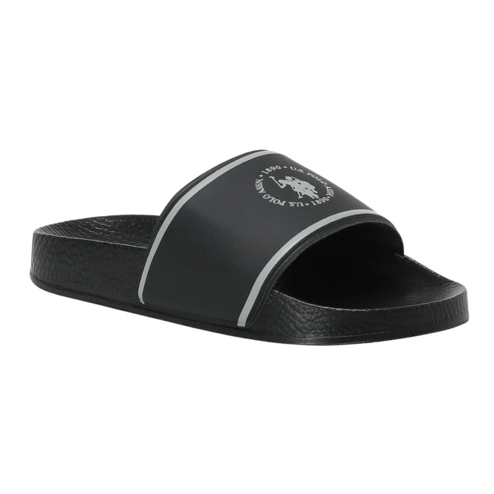 U.S Polo Assn Misu 3FX Siyah Erkek Plaj Terlik