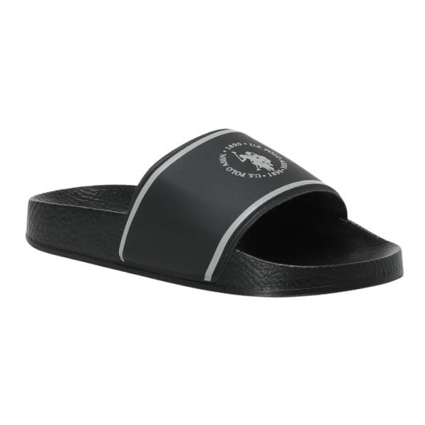 U.S Polo Assn Misu 3FX Siyah Erkek Plaj Terlik