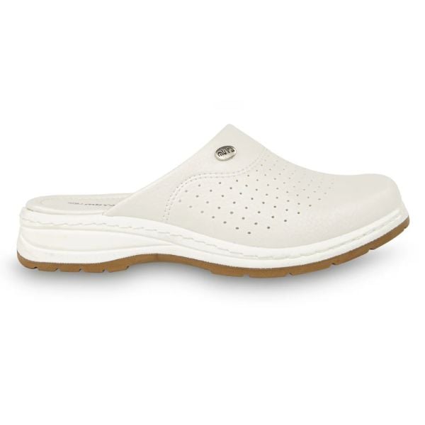 Muya 31320 Beyaz Erkek Ortopedik Sabo Terlik