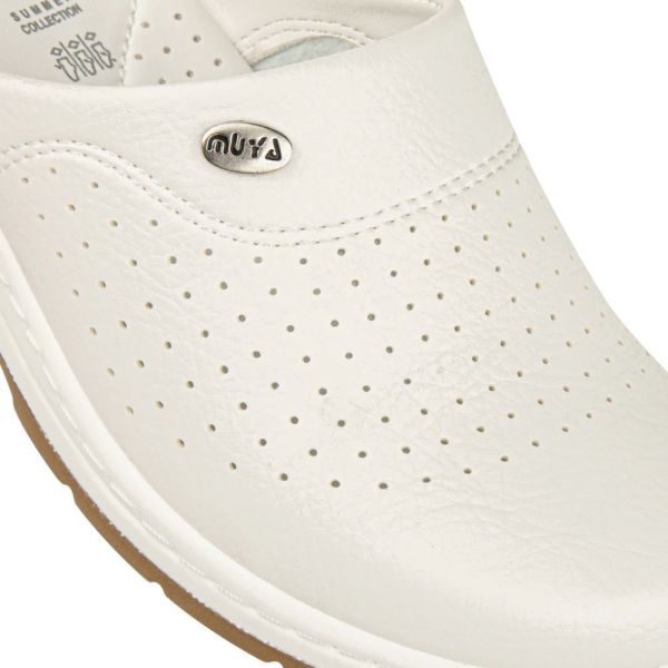 Muya 31320 Beyaz Erkek Ortopedik Sabo Terlik