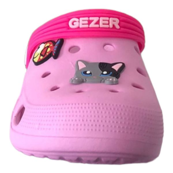 Gezer 14891 Pembe Çocuk Plaj Terlik Sandalet