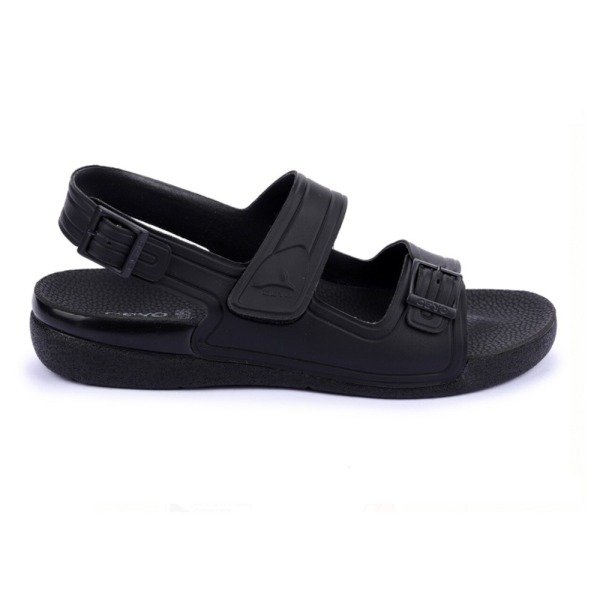 Ceyo 1300-4 Siyah Kadın Anatomik Sandalet