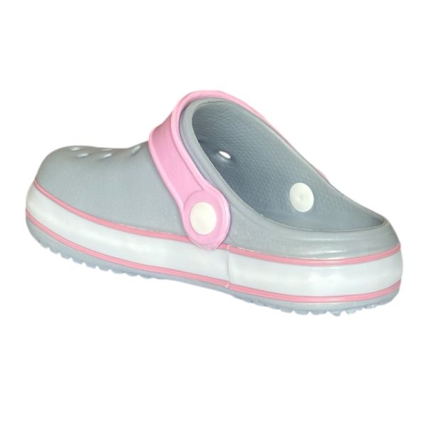 Akınal Bella E196 Buz Gri Işıklı Çocuk Terlik Sandalet