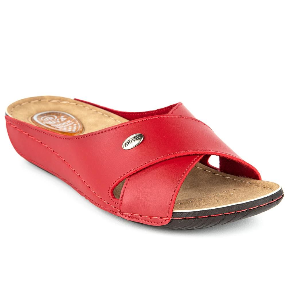 Muya 32251 Yara Bordo Kadın Anatomik Terlik